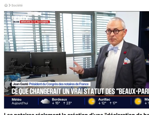 Les notaires réclament la création d'une "déclaration de beau-parentalité"